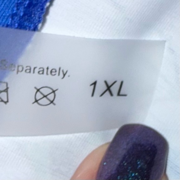 Swim Lushoire Summer Beach Plus Size Tropical Print Halter Bikini Set - Picture 4 of 4